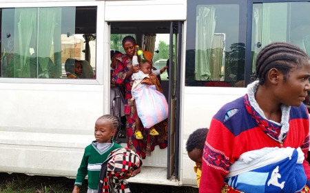 Impunzi ziva i Goma zikomeje kuza mu Rwanda, batinya imirwano ikomeje kubera mu mujyi wa Goma