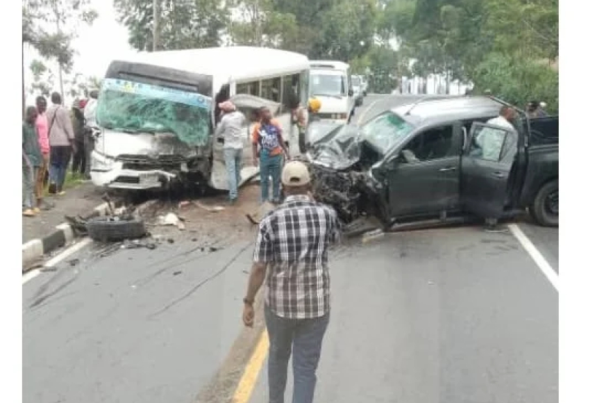 Kamonyi: Habaye impanuka ikomeye hakomereka bikomeye abantu 3 abandi 8 bakomereka byoroheje