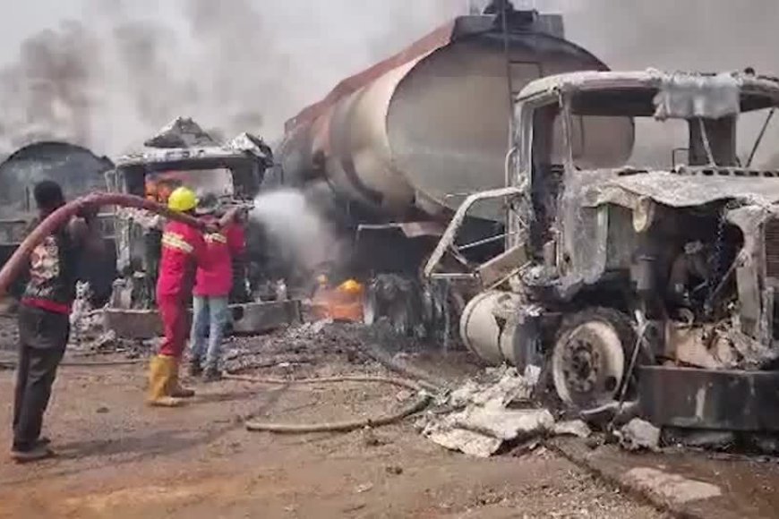 Abantu 70 nibo bamaze gupfa nyuma y’impanuka y’ikamyo yikoreye lisansi