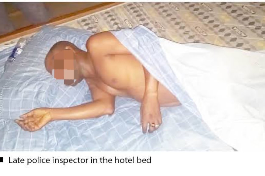 Umupolisi yapfiriye hejuru y'umugore basambanaga muri Hotel