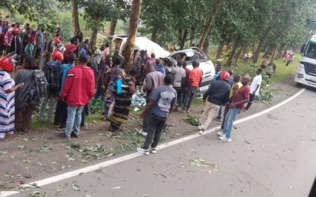 Imodoka yo mu bwoko bwa Coaster yari itwaye abagenzi yakoze impanuka abantu ba 5 bahasiga ubuzima