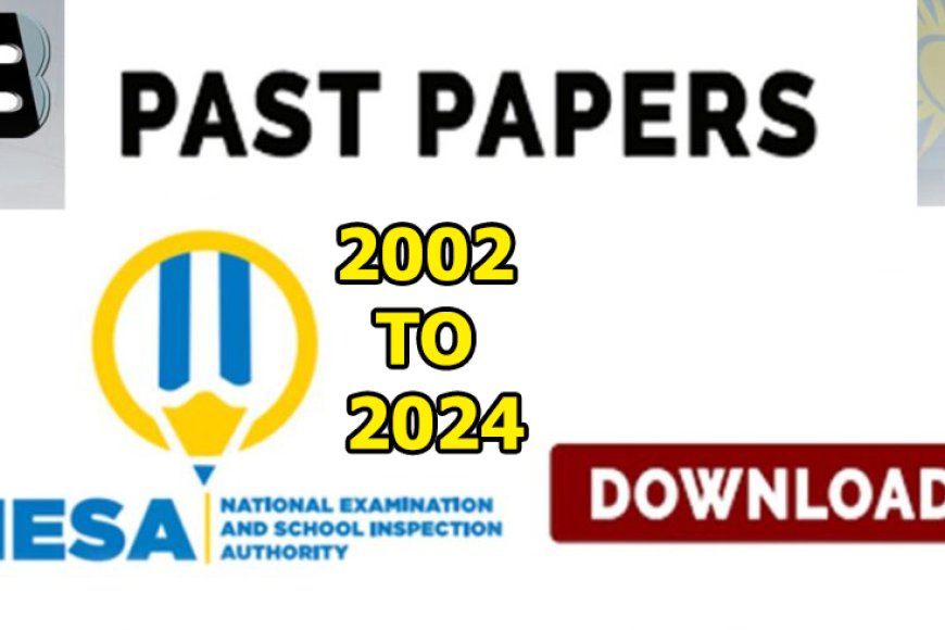 NESA : P6,S3,S6,TVET AND TTCs ALL NATIONAL EXAMINATIONS PAST PAPERS | From 2002 to 2024