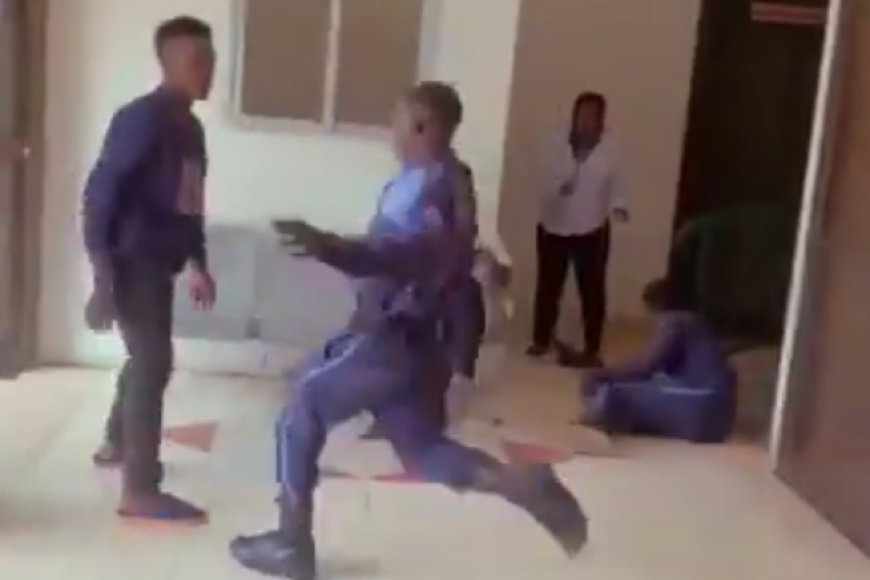 Kigali: Umunyeshuri w’umunyamahanga wigize Rambo ku basekirite, biravugwa ko agiye koherezwa iwabo!