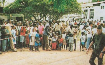 Abarokokeye Eto Kicukiro berekana uruhare rutaziguye rw'u Bubiligi muri Jenoside yakorewe Abatutsi