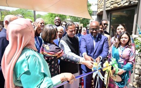 Leta y’u Rwanda yatashye ku mugaragaro Ambasade yarwo muri Pakistan [AMAFOTO]