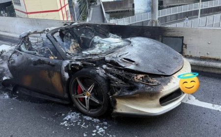 Umugabo wo mu Buyapani wari umaze imyaka icumi akora azigama ashaka kugura imodoka y'inzozi ze yaguze imodoka ya Ferrari ishya atarayimarana n'isaha