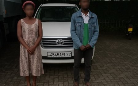 Rubavu: Umugabo w’imyaka 32 n’umugore we w’imyaka 29 batawe muri yombi bakekwaho kwiba Imodoka