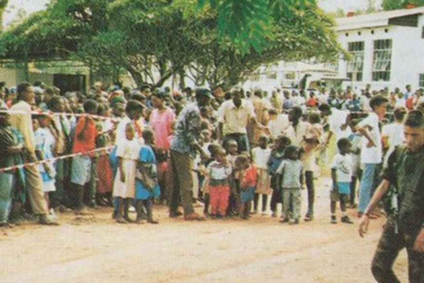 Abarokokeye Eto Kicukiro berekana uruhare rutaziguye rw'u Bubiligi muri Jenoside yakorewe Abatutsi