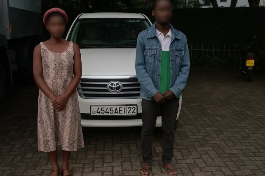 Rubavu: Umugabo w’imyaka 32 n’umugore we w’imyaka 29 batawe muri yombi bakekwaho kwiba Imodoka