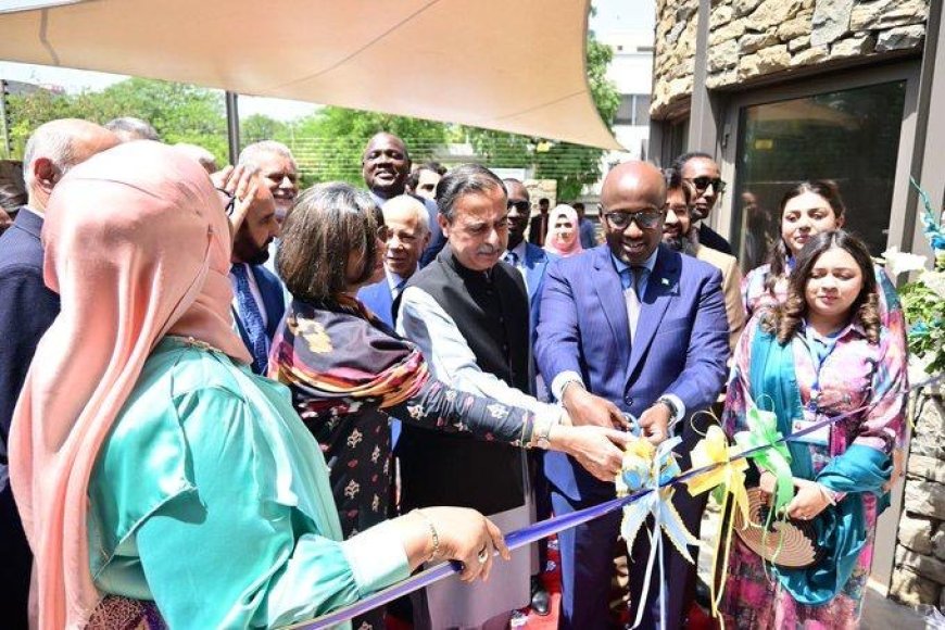 Leta y’u Rwanda yatashye ku mugaragaro Ambasade yarwo muri Pakistan [AMAFOTO]