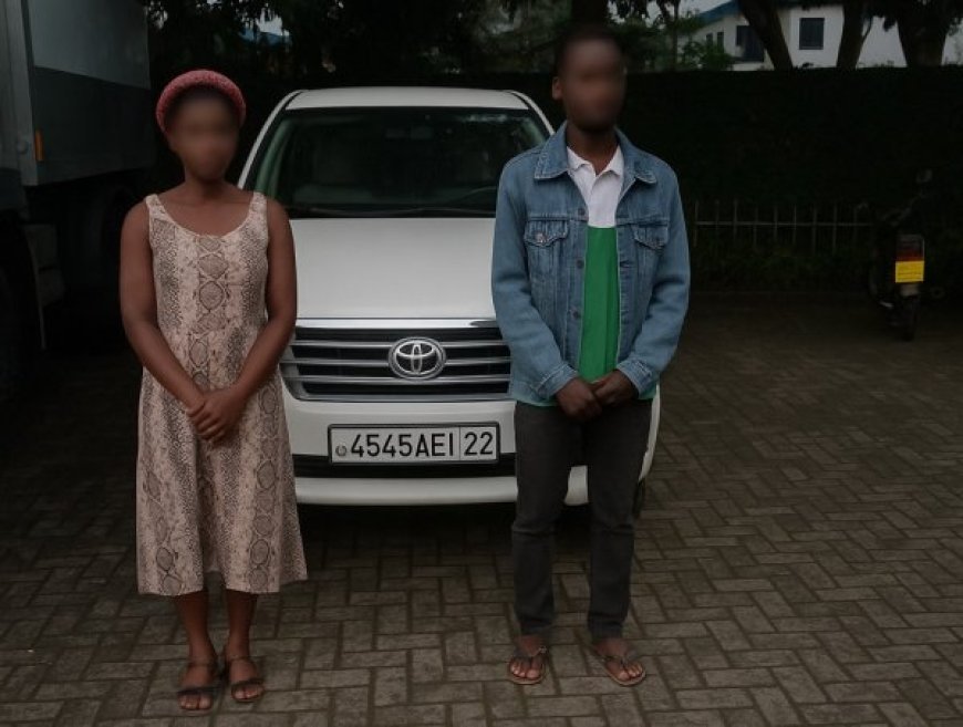 Rubavu: Umugabo w’imyaka 32 n’umugore we w’imyaka 29 batawe muri yombi bakekwaho kwiba Imodoka