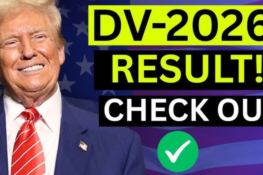 How to check green card results DV Lottery 2026