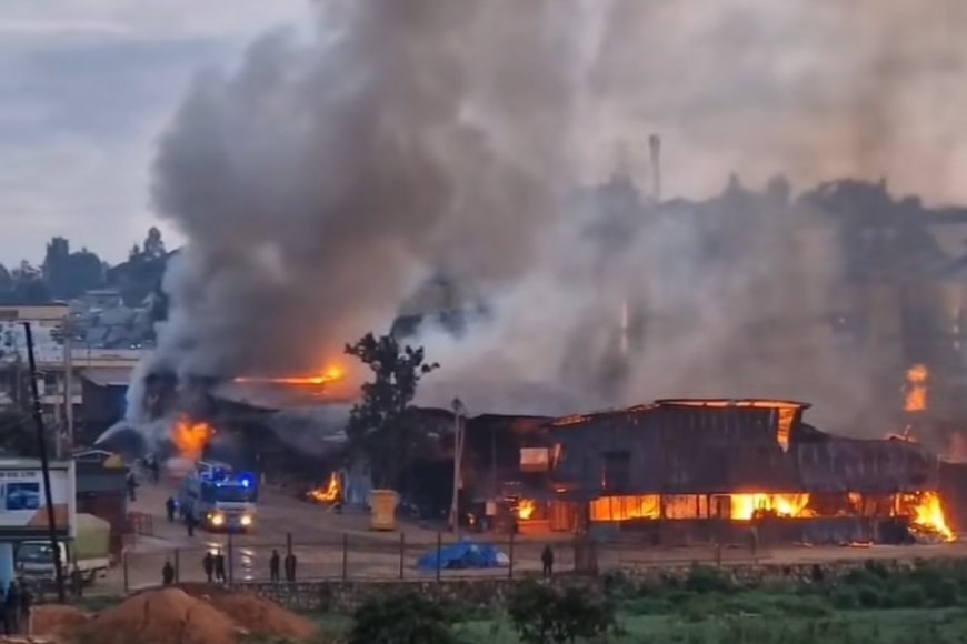 Agakiriro ku Gisozi kongeye kwibasirwa n'inkongi ikomeye y'umuriro