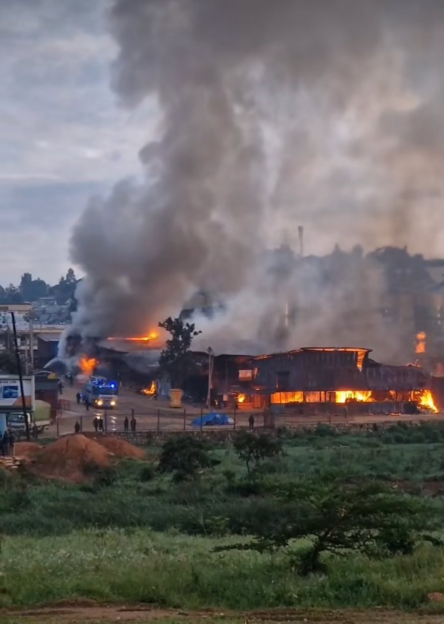 Agakiriro ku Gisozi kongeye kwibasirwa n'inkongi ikomeye y'umuriro