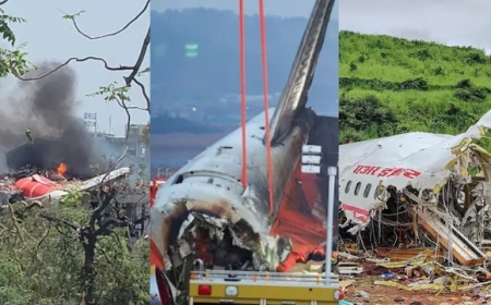 Indege ya Air India yarimo abagenzi 242 yahiye irakongoka ubwo yerekezaga i London