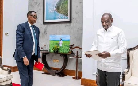 Kenya: Ibiganiro byihariye i Nairobi: Perezida Ruto yakiriye Gen Kabarebe nk’intumwa ya Perezida Kagame