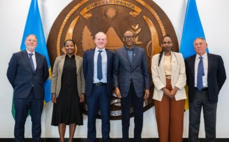 Perezida Kagame yagiranye ibiganiro n’abayobozi ba Rio Tinto ku bufatanye mu bucukuzi bw’amabuye y’agaciro