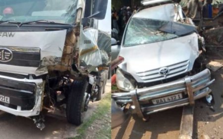 Musanze: Habaye impanuka ikomeye aho ikamyo igonze abantu batandatu