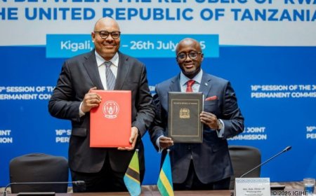 U Rwanda na Tanzania byashyize umukono ku masezerano y’imikoranire agamije guteza imbere urwego rw’ubuhinzi ku mpande zombi, byiyemeza gukomeza guteza imbere imikoranire