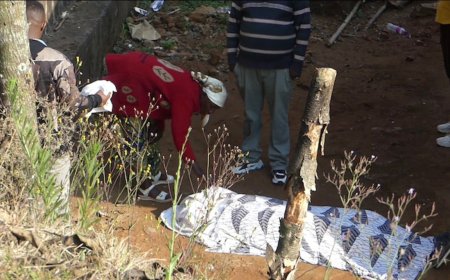 Umugabo w’imyaka 48 wari uzwiho ubusinzi, yasanzwe mu mukingo wa metero 7 yapfuye