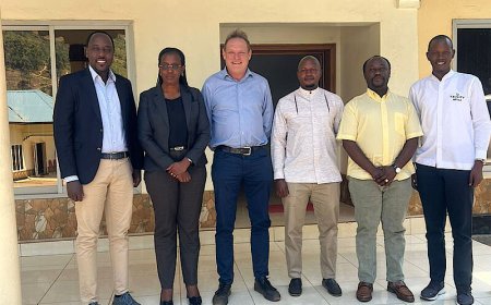 RULINDO: UMUYOBOZI W’AKARERE YAKIRIYE PETER GELETA UMUYOBOZI MUKURU WA TRINITY METALS