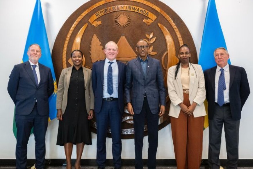 Perezida Kagame yagiranye ibiganiro n’abayobozi ba Rio Tinto ku bufatanye mu bucukuzi bw’amabuye y’agaciro