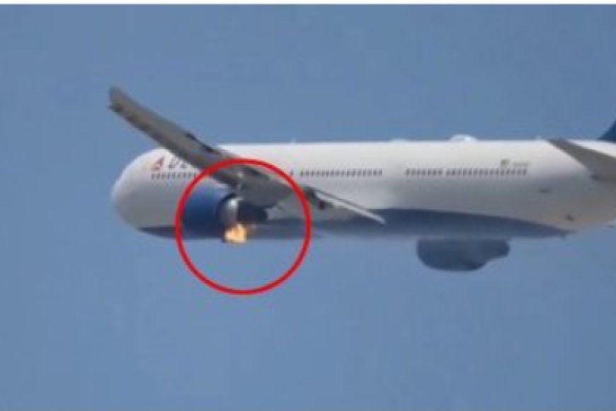 Byatewe niki Indege ya Boeing ifatwe n’inkongi?