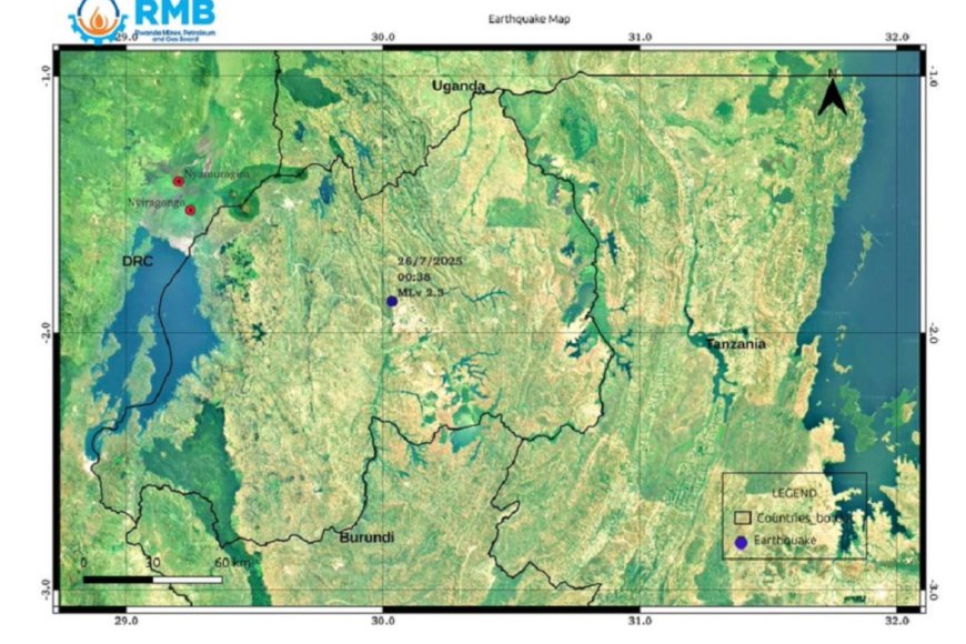 Umutingito uri ku gipimo cya 2,3 wumvikanye i Kigali