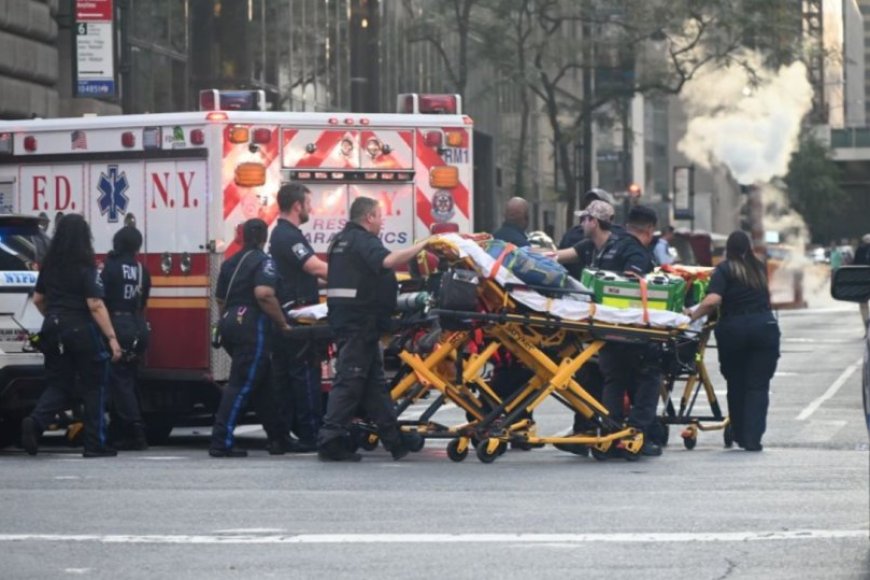 New York: Umuntu witwaje imbunda yishe batanu barimo umupolisi