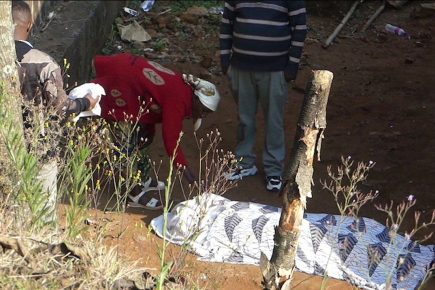 Umugabo w’imyaka 48 wari uzwiho ubusinzi, yasanzwe mu mukingo wa metero 7 yapfuye