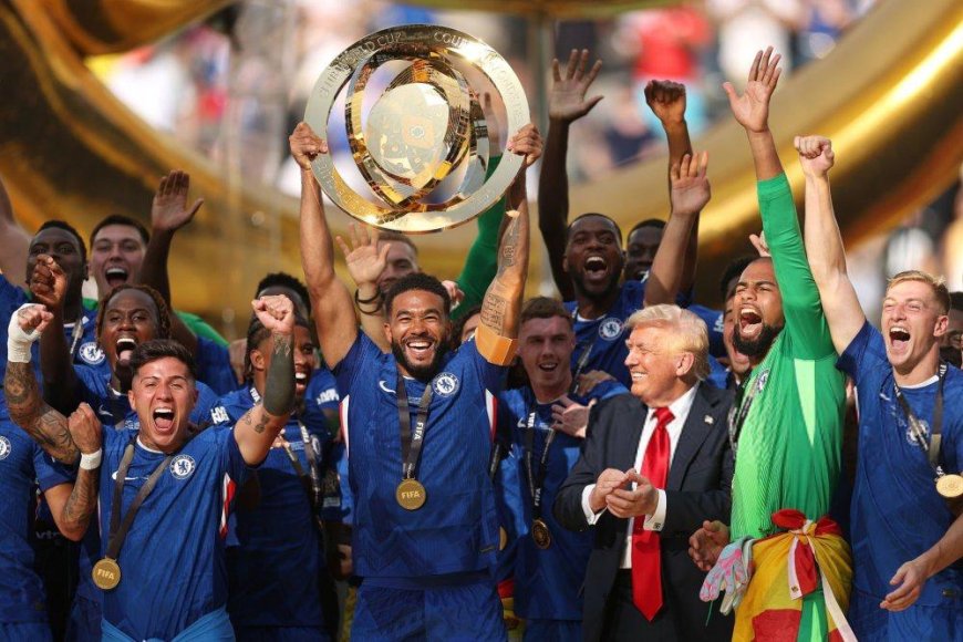 Chelsea yandagaje PSG yegukanye igikombe cy’Isi cy’Amakipe cya 2025, Trump agihesha umugisha