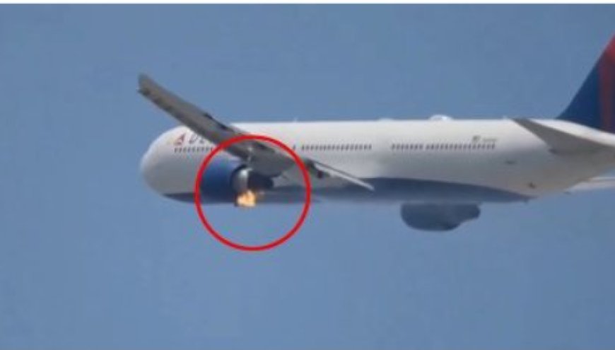 Byatewe niki Indege ya Boeing ifatwe n’inkongi?