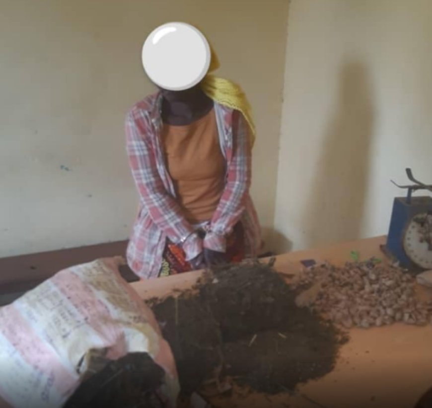 "Umugore Yafatiwe mu Cyuho Acuruza Urumogi i Kigali"