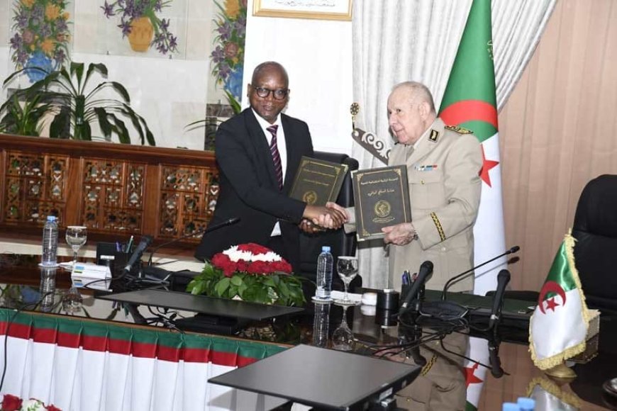 U Rwanda na Algeria mu rugendo rushya rw’ubufatanye bwa gisirikare