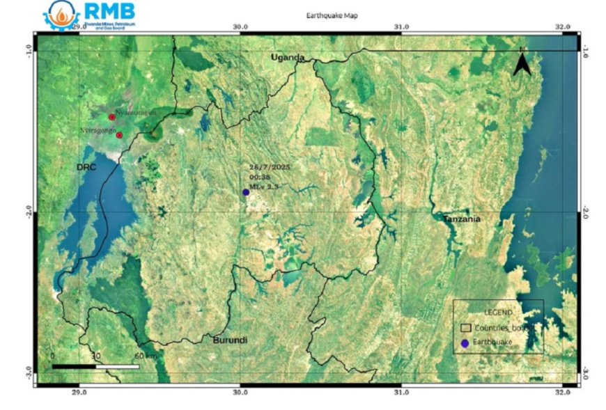 Umutingito uri ku gipimo cya 2,3 wumvikanye i Kigali