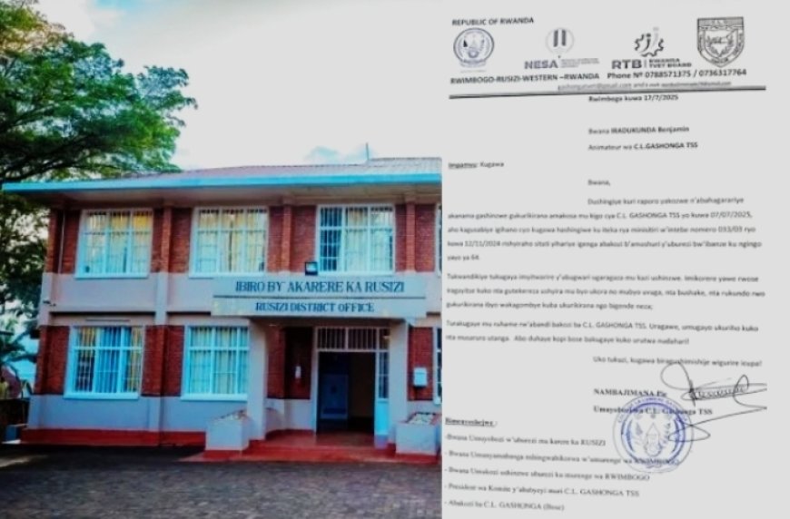 Dore Icyo Ubuyobozi buvuga ku ibaruwa yatumye benshi bayivugaho byinshi  yandikiwe umukozi imugaya