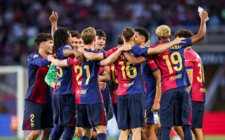 Abakinnyi ba FC Barcelona basuzuguye itangazamakuru