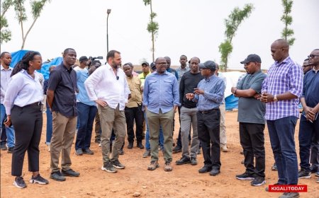 Dr. Nsengiyumva asuye ‘Gabiro Agri Business Hub’, harebwa uko izahindura ubuhinzi mu Rwanda