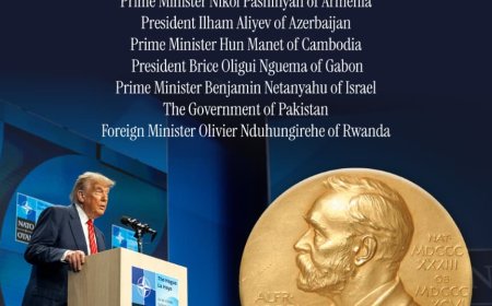Minisitiri Nduhungirehe ku rutonde rw’abasabira Donald Trump igihembo cy’amahoro cya Nobel