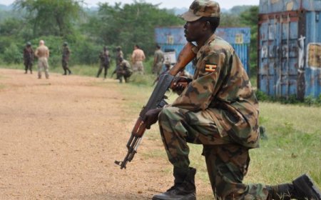 Uganda: Umusirikare yiyahuye kubera football