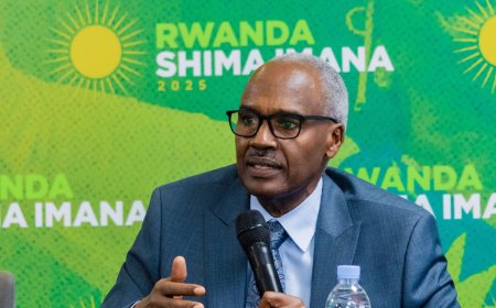 Amb. Murigande yibukije ukuntu abaterankunga banenze u Rwanda kubaka Serena Hotel.