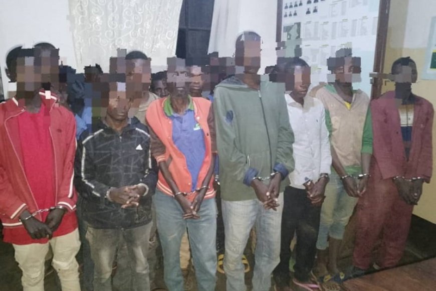 Muhanga: 15 bakekwaho ubujura n’urugomo batawe muri yombi