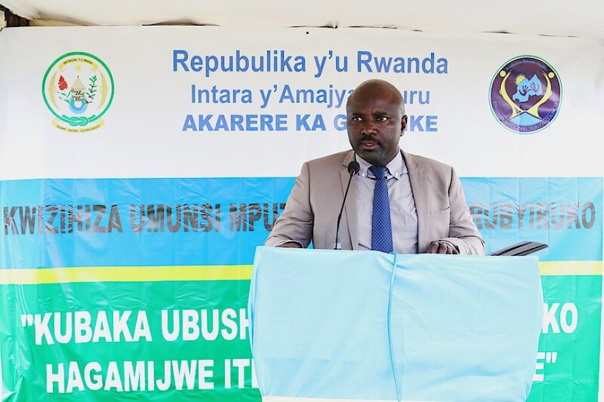 Gakenke:Guverineri w'intara y'amajyaruguru "Ati":Urubyiruko muri imbaraga z'igihugu, mugomba gukora, mugaharanira iterambere rya twese