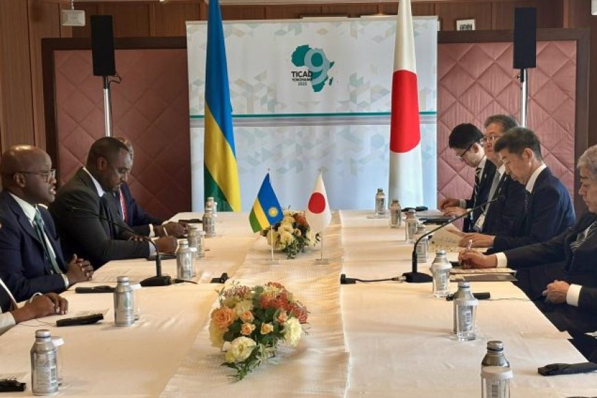 U Rwanda n’u Buyapani byiyemeje kwagura ubutwererane