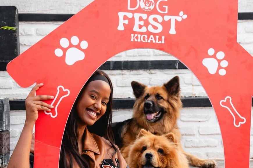 Miss Naomie na Kayumba Darina mu bafite imbwa zizitabira iserukiramuco rizabera i Kigali