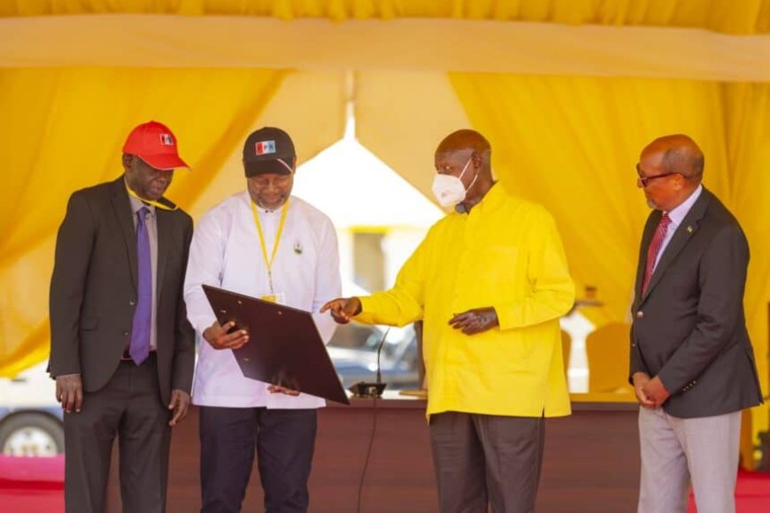 Museveni yakiriye Intumwa z’umuryango RPF-Inkotanyi