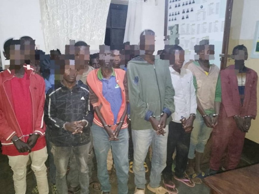 Muhanga: 15 bakekwaho ubujura n’urugomo batawe muri yombi