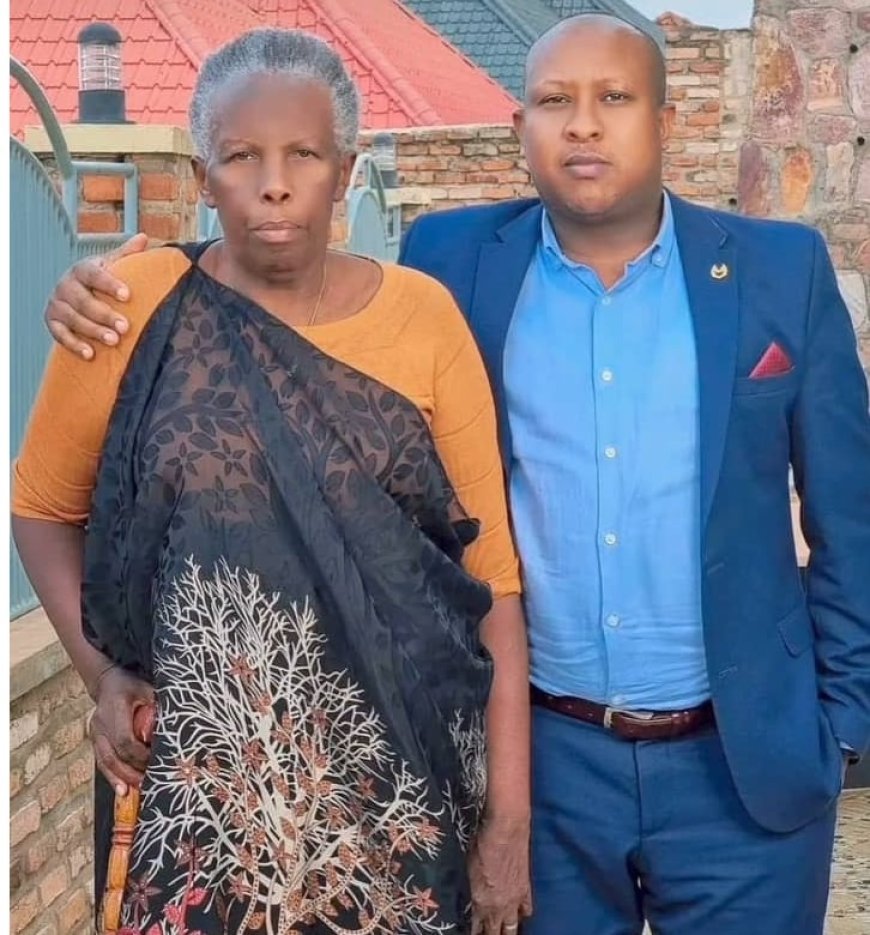 Muyoboke Alex ari mu gahinda ko kubura umubyeyi we