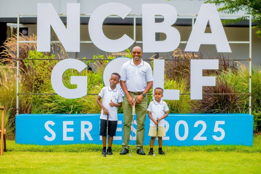 Golf y’abana igiye guca ibintu: NCBA yatangije shampiyona idasanzwe