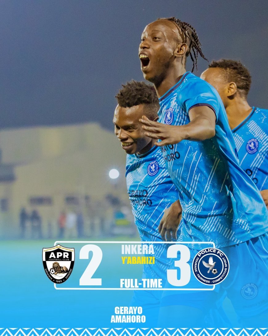 APR FC yatsinzwe umukino wa gishuti wa kabiri na Police FC ibitego 3-2.